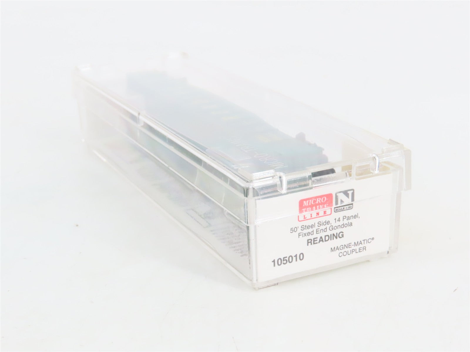 N Scale Micro-Trains MTL 105010 RDG Reading 50' Gondola 3326 RTR