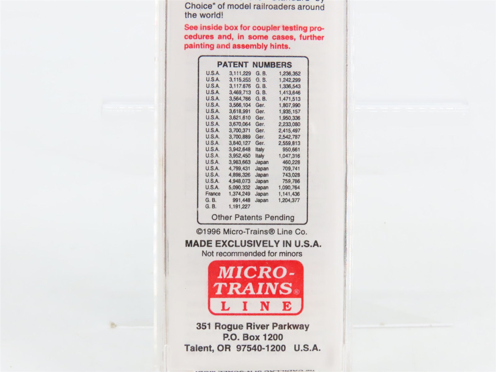 N Scale Micro-Trains MTL 20346 B&O Baltimore & Ohio 40' Box Car 470687 RTR