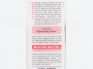 N Scale Micro-Trains MTL 35050 C.P. Canadian Pacific 40' Stock/Cattle Car RTR