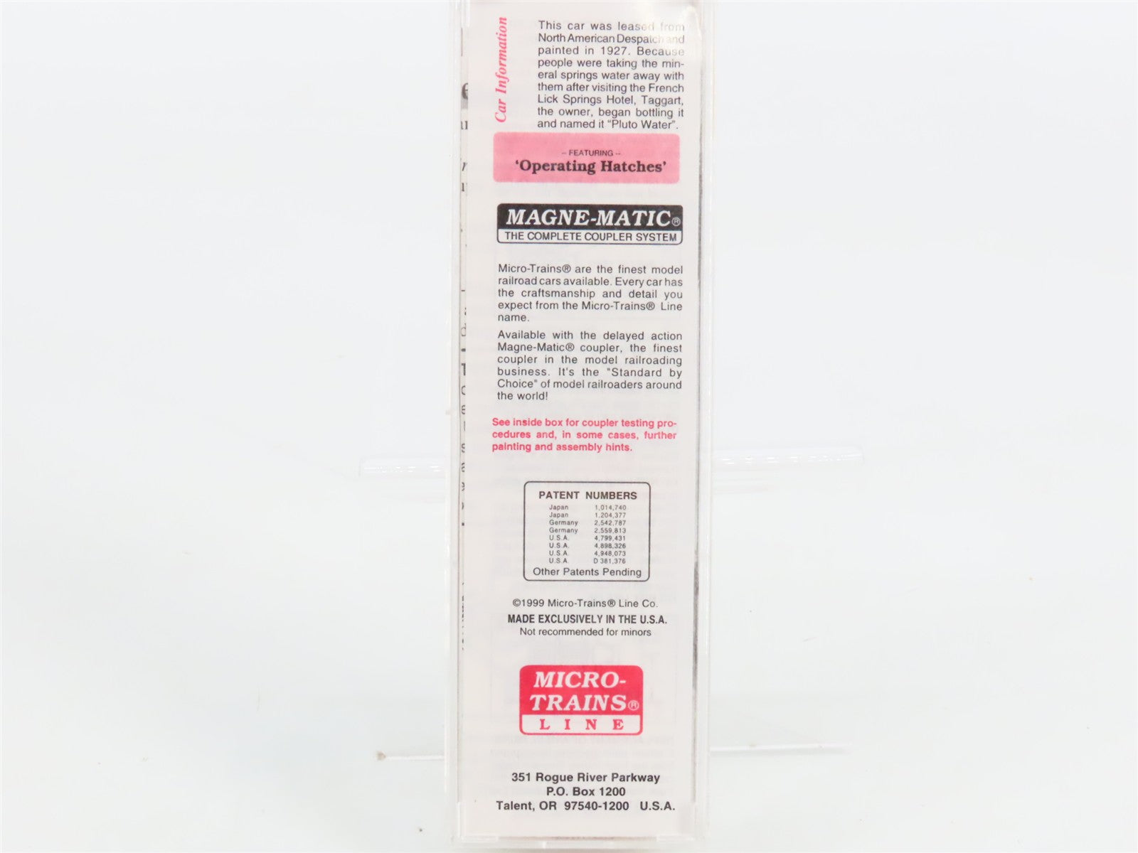 N Scale Micro-Trains MTL 49490 NADX North American Despatch 40' Reefer 2688 RTR