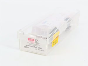 N Scale Micro-Trains MTL 92110 MRL Montana Rail Link 2-Bay Covered Hopper RTR