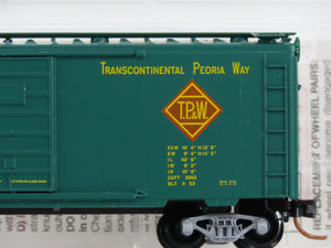 N Scale Micro-Trains MTL 20120 TP&W Toledo, Peoria & Western 40' Box Car 620 RTR