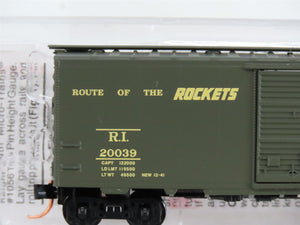 N Scale Micro-Trains MTL 20566 R.I. Rock Island 40' Box Car 20039 RTR