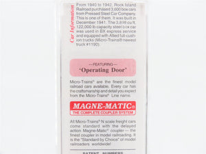N Scale Micro-Trains MTL 20566 R.I. Rock Island 40' Box Car 20039 RTR