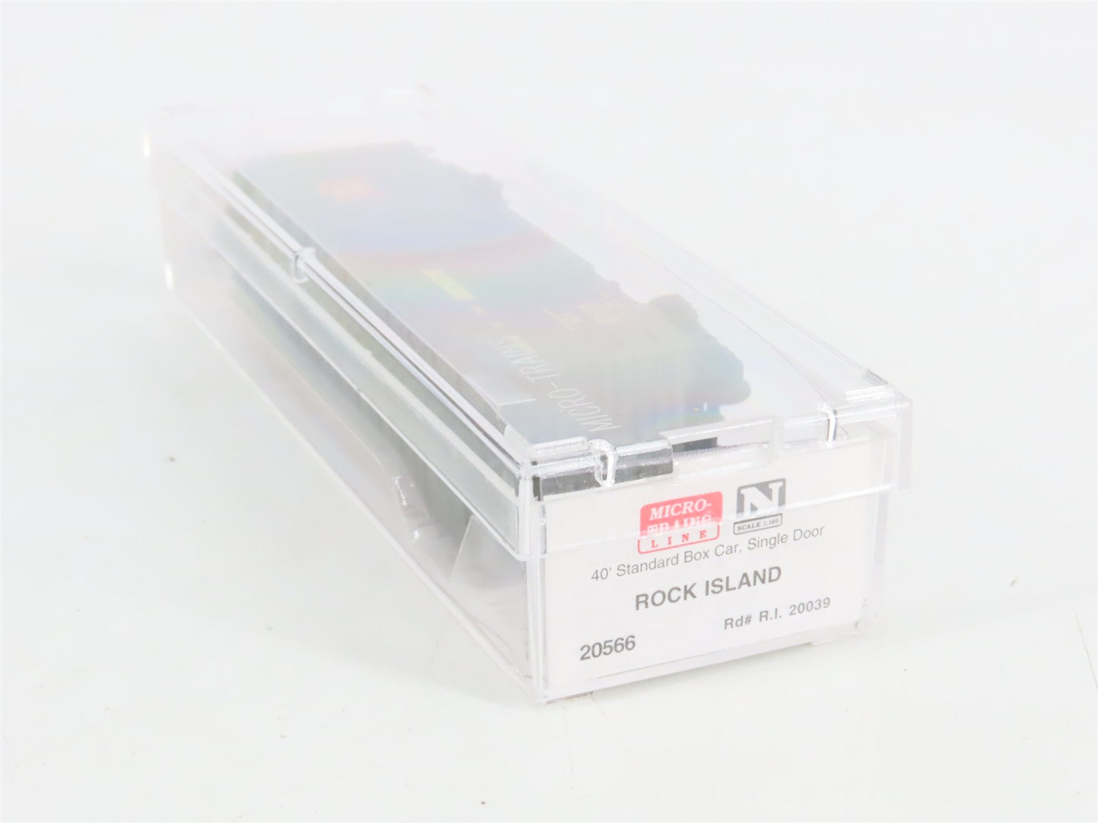 N Scale Micro-Trains MTL 20566 R.I. Rock Island 40' Box Car 20039 RTR