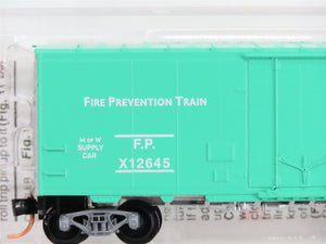 N Scale Micro-Trains MTL 74050 Fire Prevention Train 40' Plug Door Box Car RTR