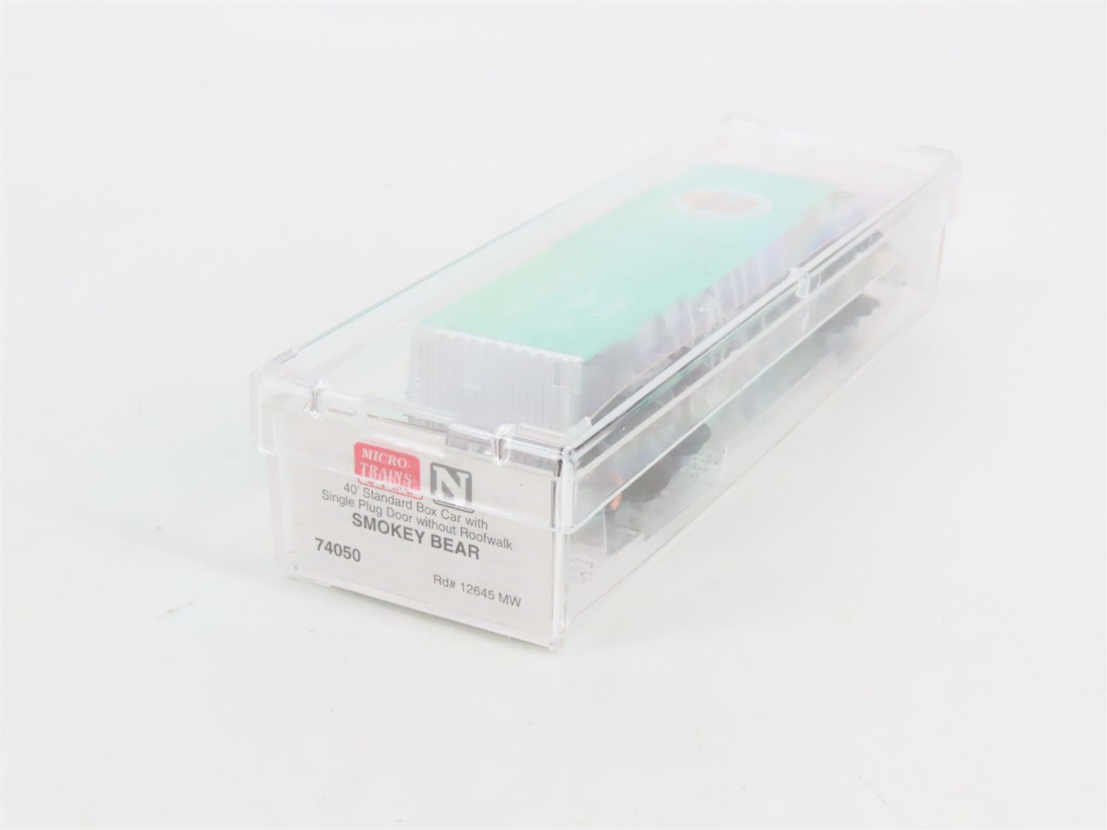 N Scale Micro-Trains MTL 74050 Fire Prevention Train 40' Plug Door Box Car RTR
