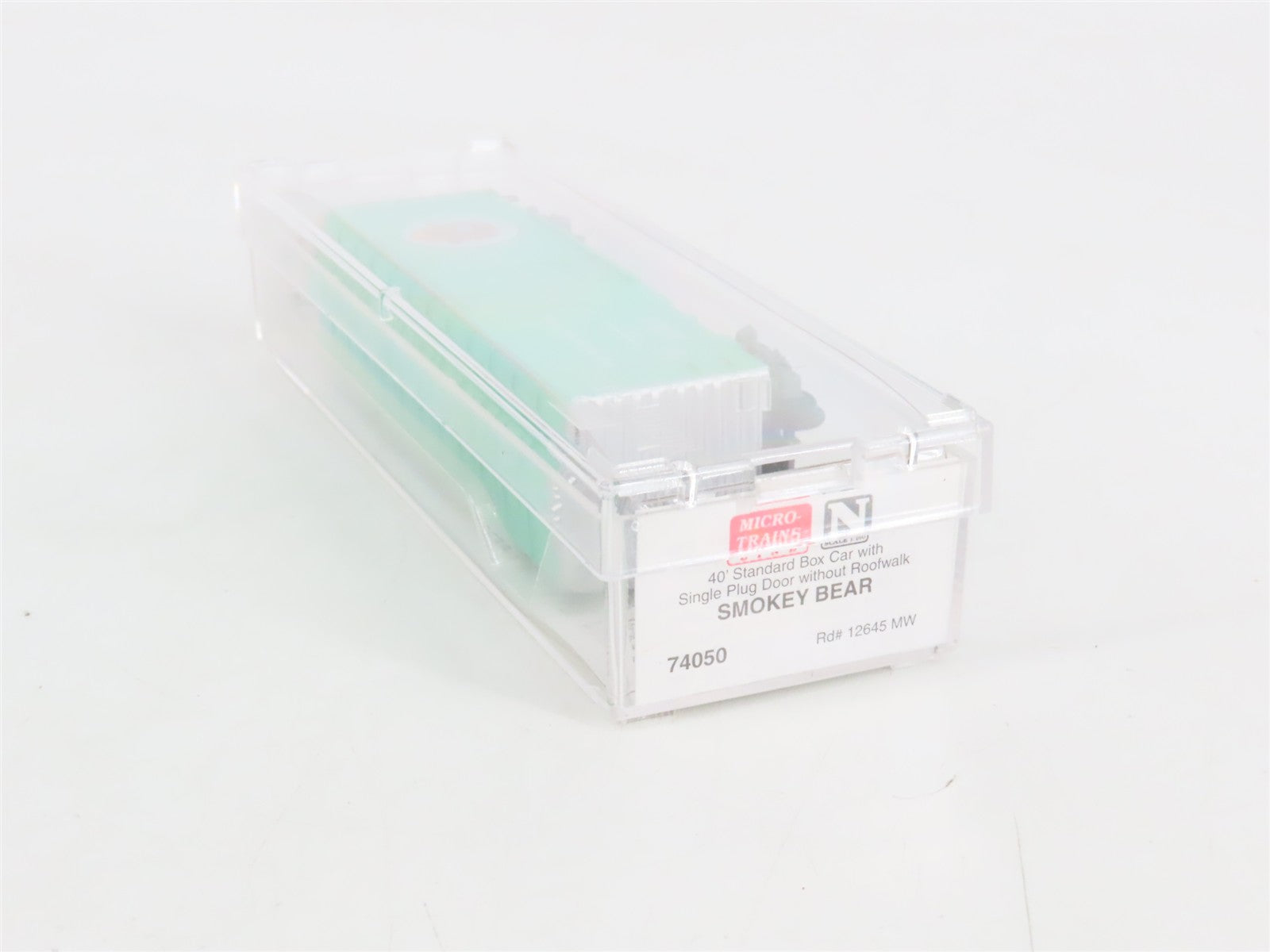 N Scale Micro-Trains MTL 74050 Fire Prevention Train 40' Plug Door Box Car RTR