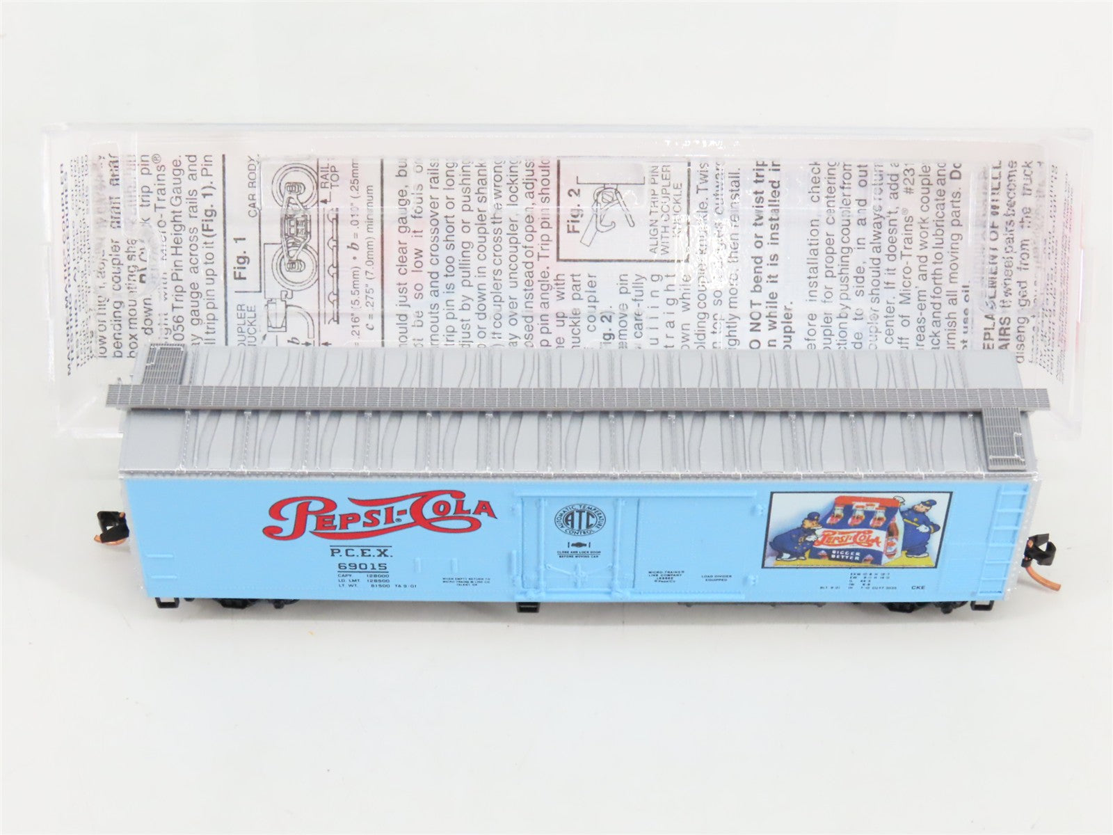 N Scale Micro-Trains MTL 69140 PCEX Pepsi-Cola 59' Mechanical Reefer 69015 RTR