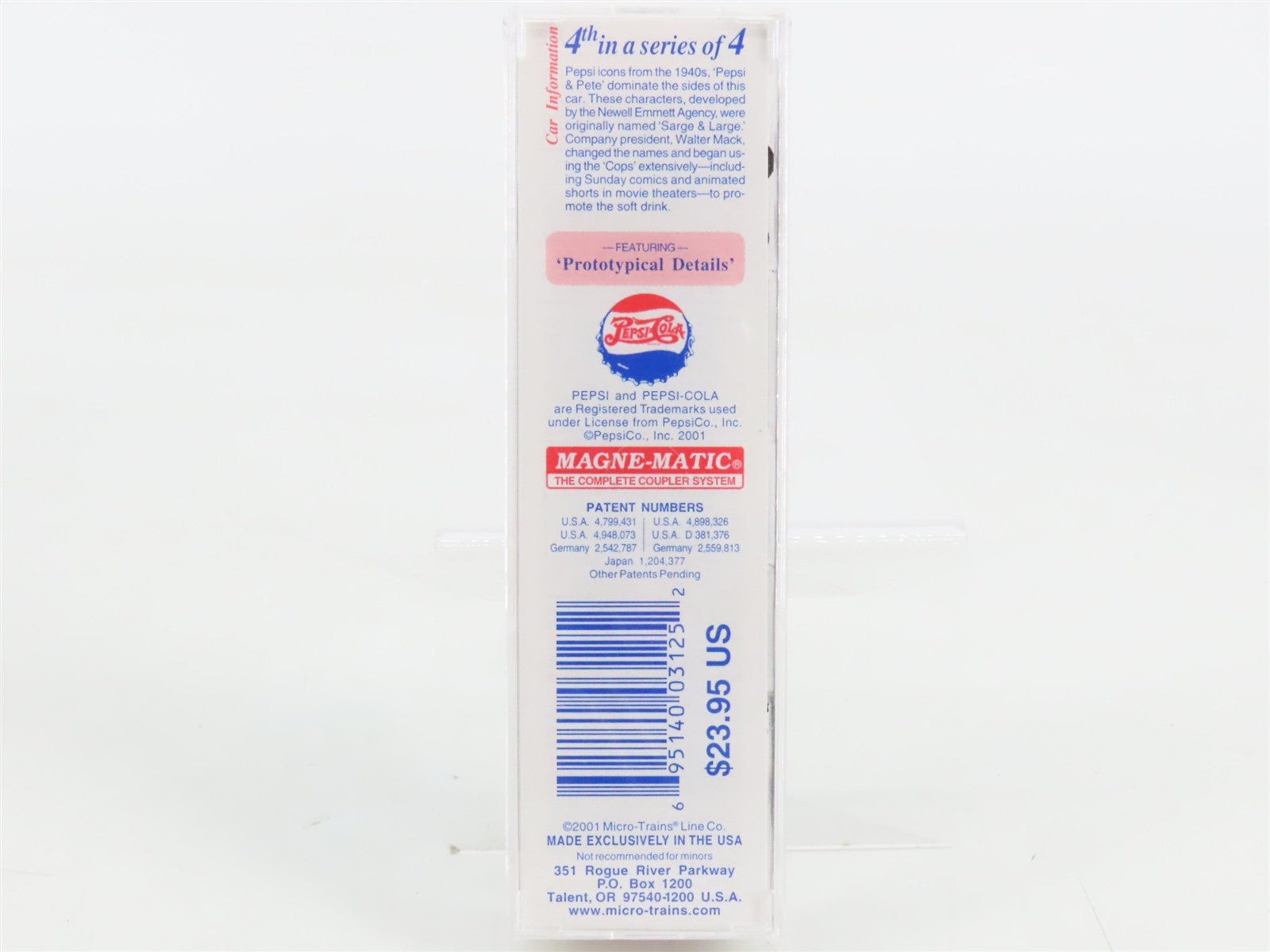N Scale Micro-Trains MTL 69140 PCEX Pepsi-Cola 59' Mechanical Reefer 69015 RTR