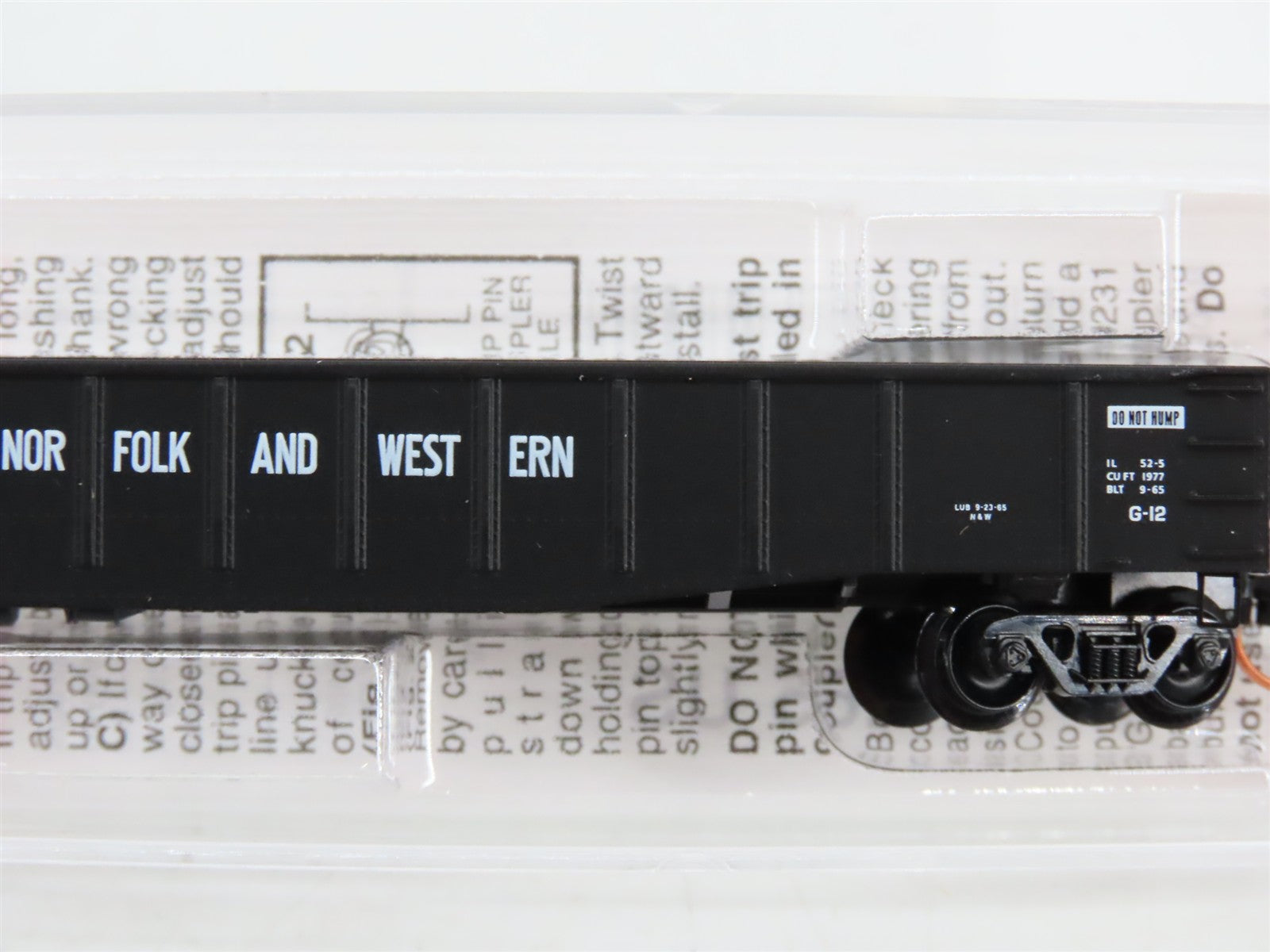 N Scale Micro-Trains MTL 105080 N&W Norfolk & Western 50' Gondola 98863 RTR