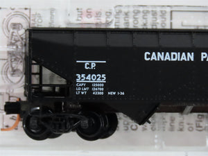N Scale Micro-Trains MTL 55150 CP Canadian Pacific 33' 2-Bay Hopper 354025 RTR