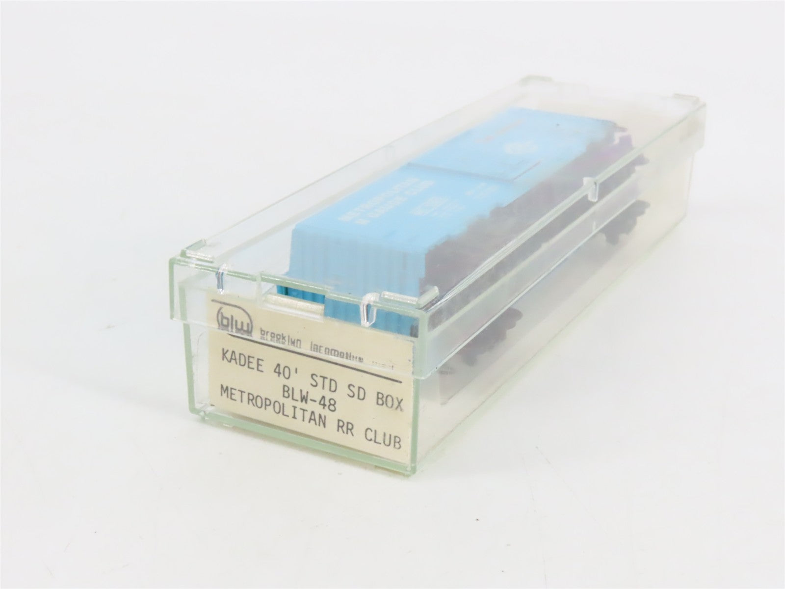 N Scale Micro-Trains MTL BLW-48 MC Metropolitan N Gauge Club 40' Box Car RTR