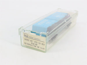 N Scale Micro-Trains MTL BLW-48 MC Metropolitan N Gauge Club 40' Box Car RTR