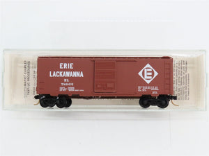N Scale Micro-Trains MTL EL Erie Lackawanna 40' Box Car 78962 RTR
