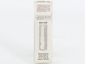 N Scale Micro-Trains MTL EL Erie Lackawanna 40' Box Car 78962 RTR