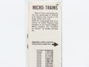 N Scale Micro-Trains MTL 50010 UP Union Pacific 34' Wood-Sheathed Caboose RTR