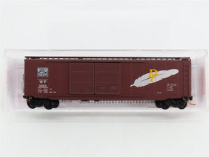 N Scale Micro-Trains MTL 03400340 WP Western Pacific 50' Double Door Box Car RTR