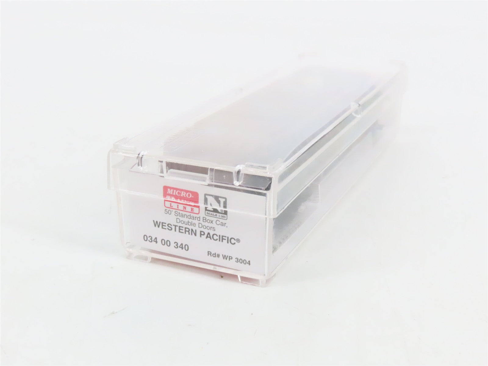 N Scale Micro-Trains MTL 03400340 WP Western Pacific 50' Double Door Box Car RTR