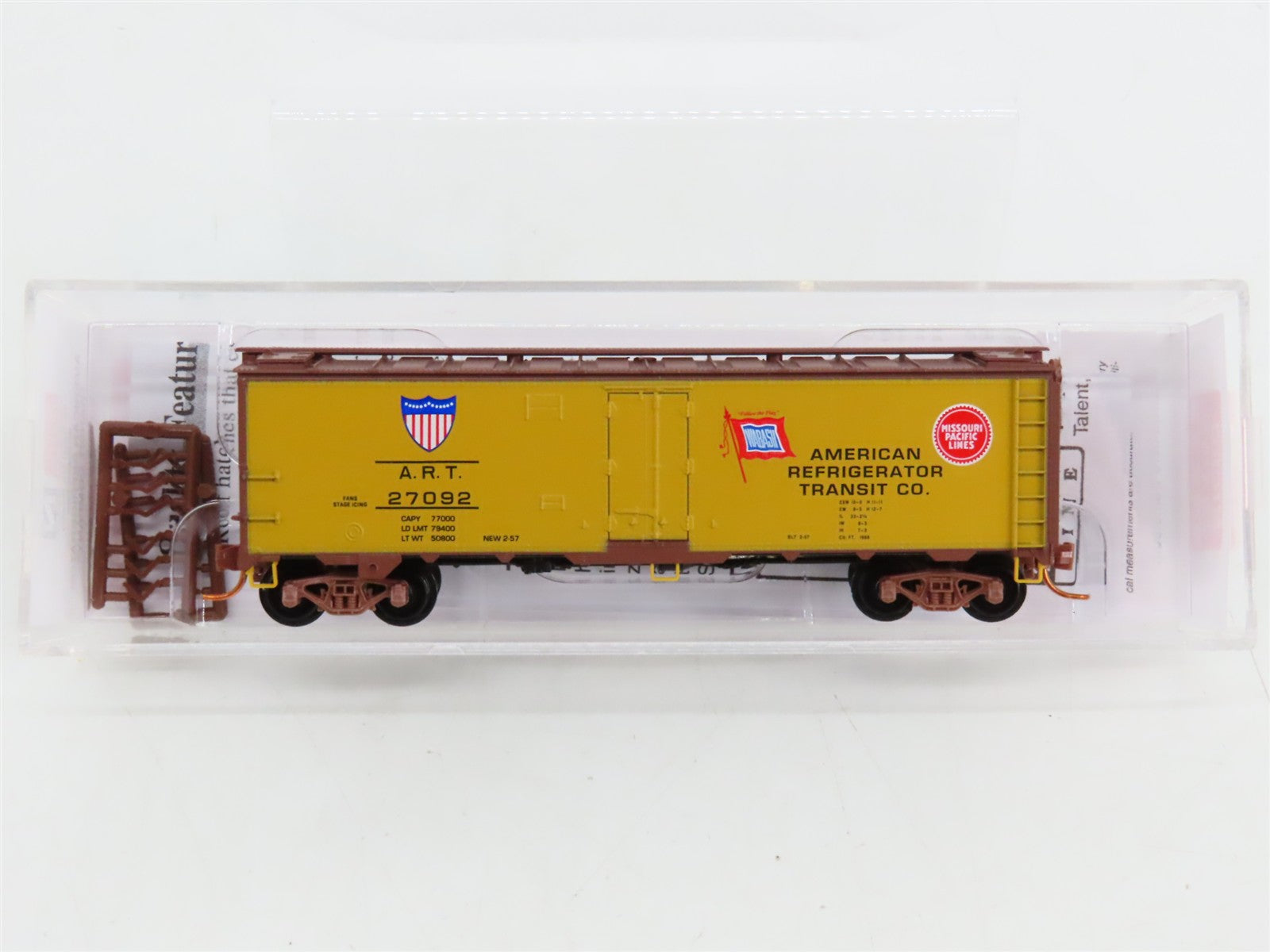 N Scale Micro-Trains MTL 05900506 American Refrigerator Transit 40' Reefer RTR