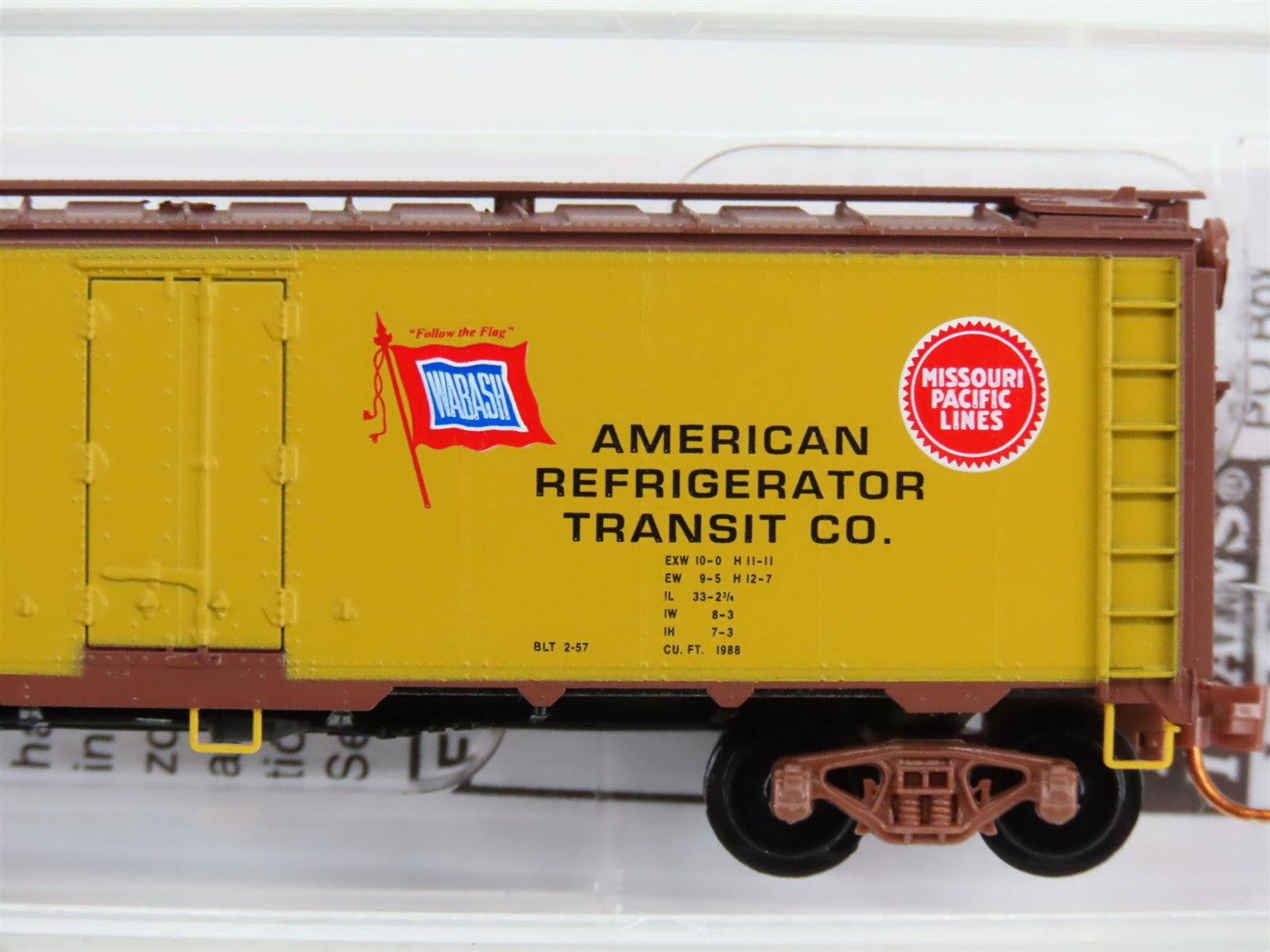 N Scale Micro-Trains MTL 05900506 American Refrigerator Transit 40' Reefer RTR