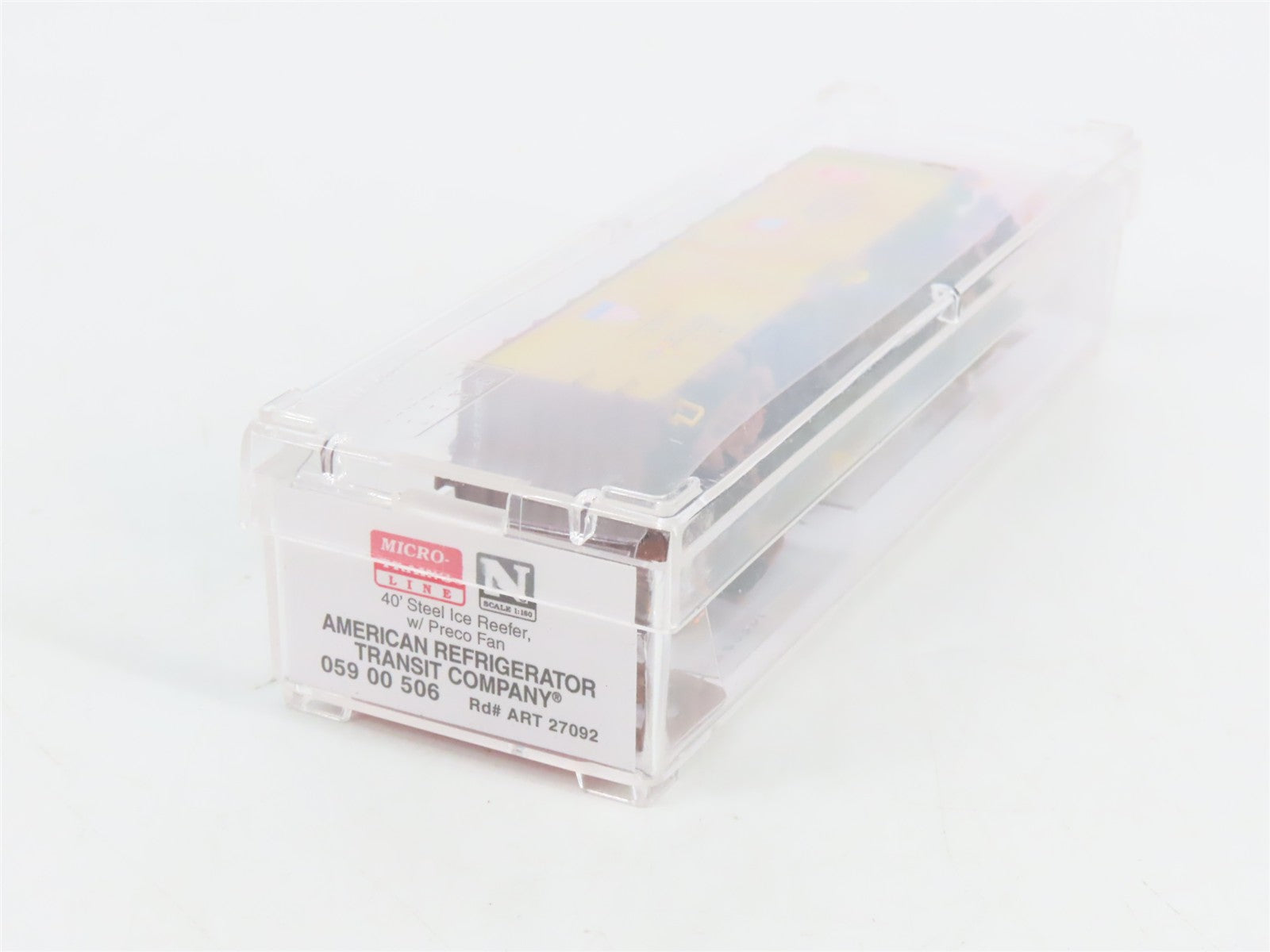 N Scale Micro-Trains MTL 05900506 American Refrigerator Transit 40' Reefer RTR