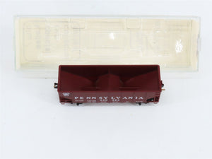 N Scale Micro-Trains MTL BLW-53 PRR Pennsylvania 33' 2-Bay Ribbed Hopper RTR
