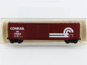 N Scale Micro-Trains MTL 37010 CR Conrail 50' Double Door Box Car 178154 RTR