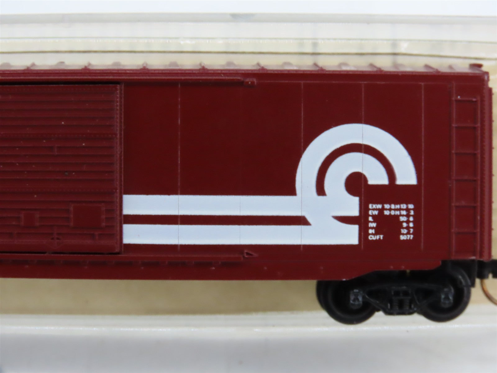 N Scale Micro-Trains MTL 37010 CR Conrail 50' Double Door Box Car 178154 RTR