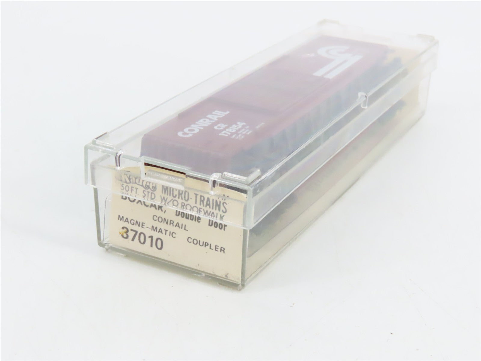 N Scale Micro-Trains MTL 37010 CR Conrail 50' Double Door Box Car 178154 RTR