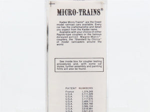 N Scale Micro-Trains MTL 33100 MILW Milwaukee Road 50' Box Car 12122 RTR