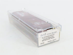 N Scale Micro-Trains MTL 33100 MILW Milwaukee Road 50' Box Car 12122 RTR