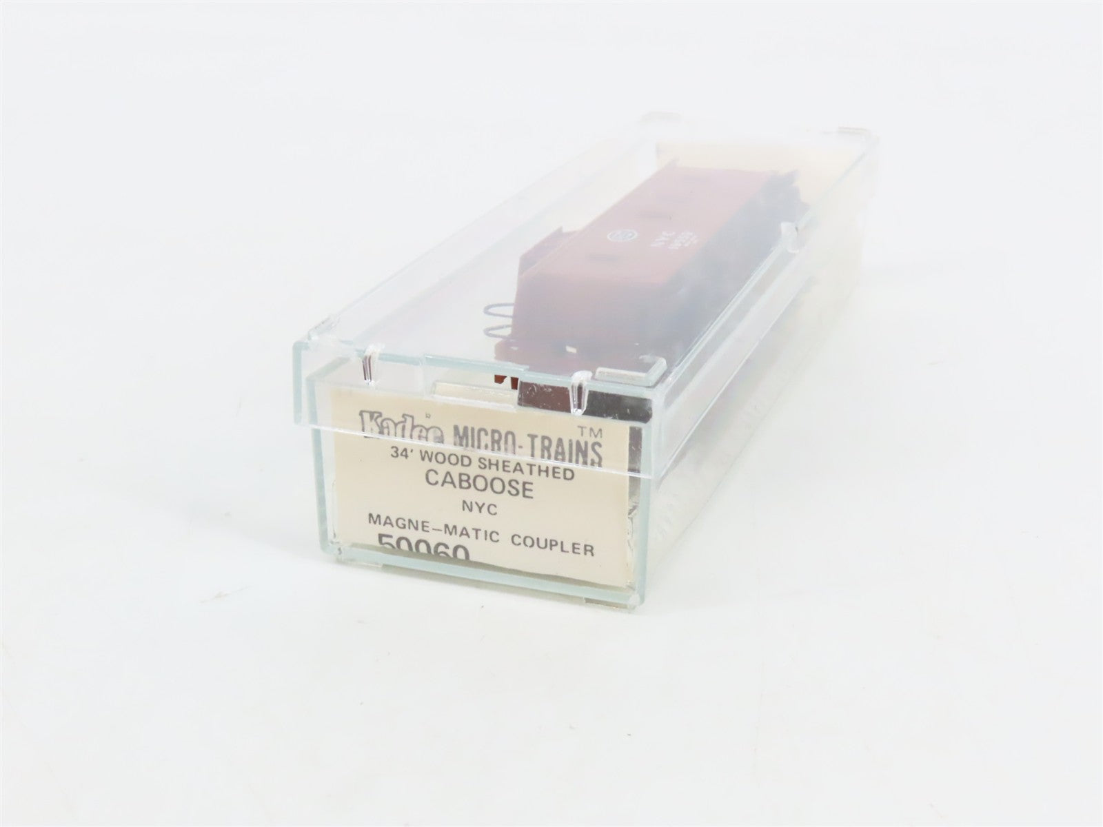N Scale Micro-Trains MTL 50060 New York Central 34' Wood Sheathed Caboose RTR