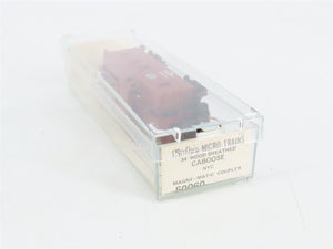 N Scale Micro-Trains MTL 50060 New York Central 34' Wood Sheathed Caboose RTR