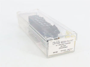 N Scale Micro-Trains MTL 56190 CCO Clinchfield 33' 2-Bay Hopper 45469 RTR