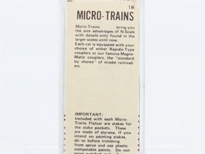 N Scale Micro-Trains MTL 45050 UP Union Pacific 50' Flat Car 56932 RTR