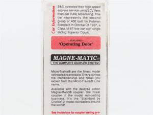 N Scale Micro-Trains MTL 20346/2 Baltimore & Ohio 40' Single Door Box Car RTR