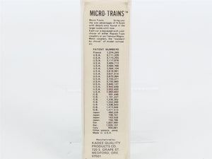 N Scale Micro-Trains MTL 46050 WP Western Pacific 50' Drop End Steel Gondola RTR