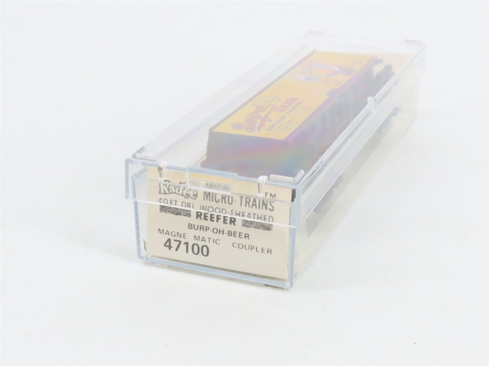 N Scale Micro-Trains MTL 47100 Bleery, Staager & Fahl Brewing Co. 40' Reefer RTR