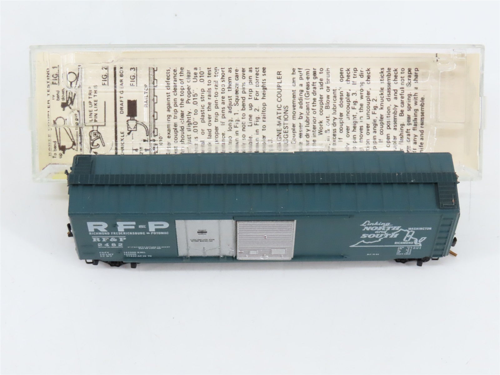 N Scale Micro-Trains MTL 33020 Richmond Fredericksburg & Potomac 50' Box Car RTR
