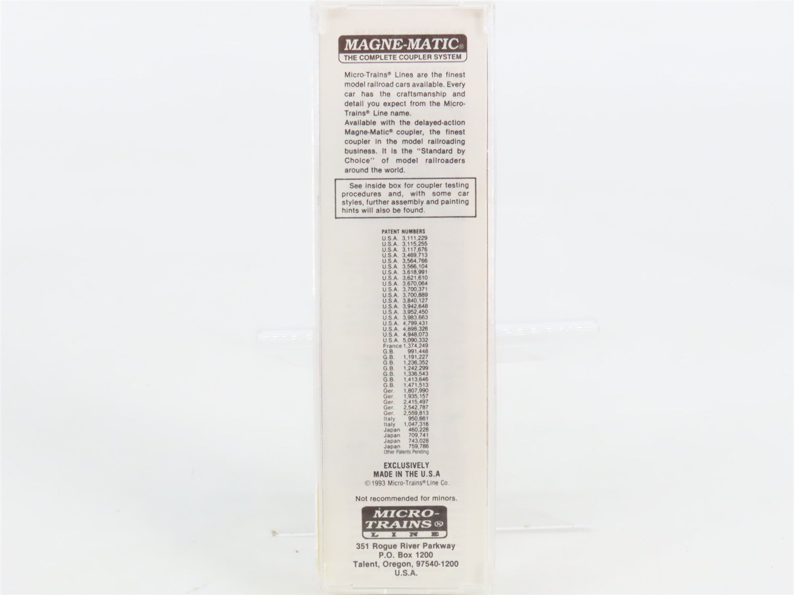 N Scale Micro-Trains MTL 20190 GN Great Northern 40' Box Car 18007 RTR