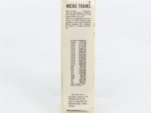 N Scale Micro-Trains MTL 42040 Menasha Wooden Ware Co. 40' Box Car 242 RTR