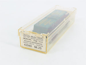 N Scale Micro-Trains MTL 42040 Menasha Wooden Ware Co. 40' Box Car 242 RTR