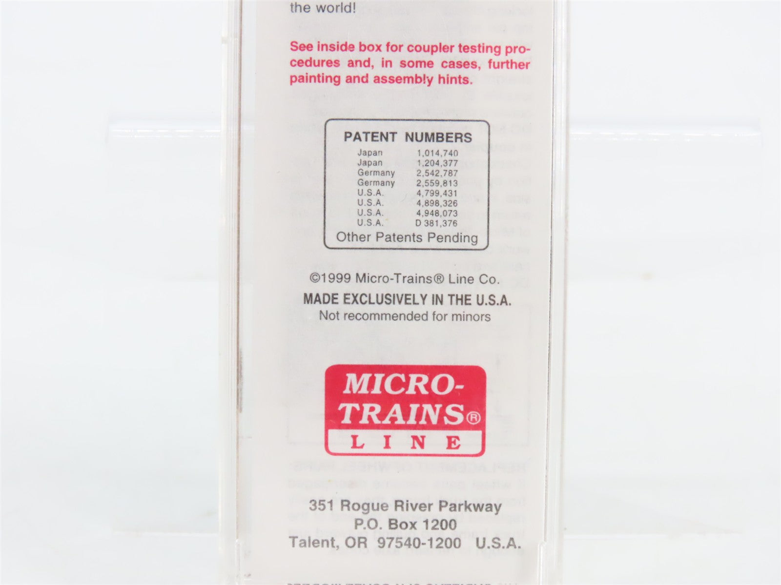 N Scale Micro-Trains MTL 20496 Richmond, Fredericksburg & Potomac Box Car RTR