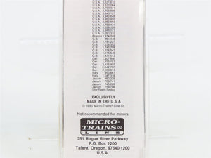 N Scale Micro-Trains MTL 31230 Delaware, Lackawanna & Western Box Car RTR
