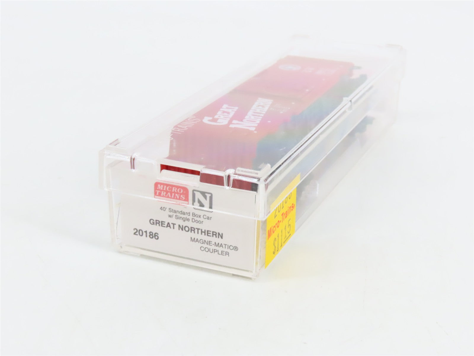 N Scale Micro-Trains MTL 20186 GN Great Northern 40' Box Car 19617 RTR