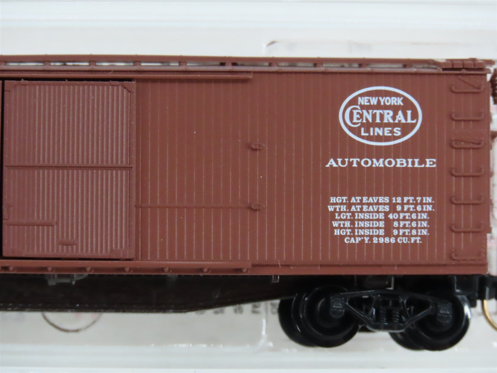 N Scale Micro-Trains MTL 43060 Michigan Central 40' Box Car 62475 RTR