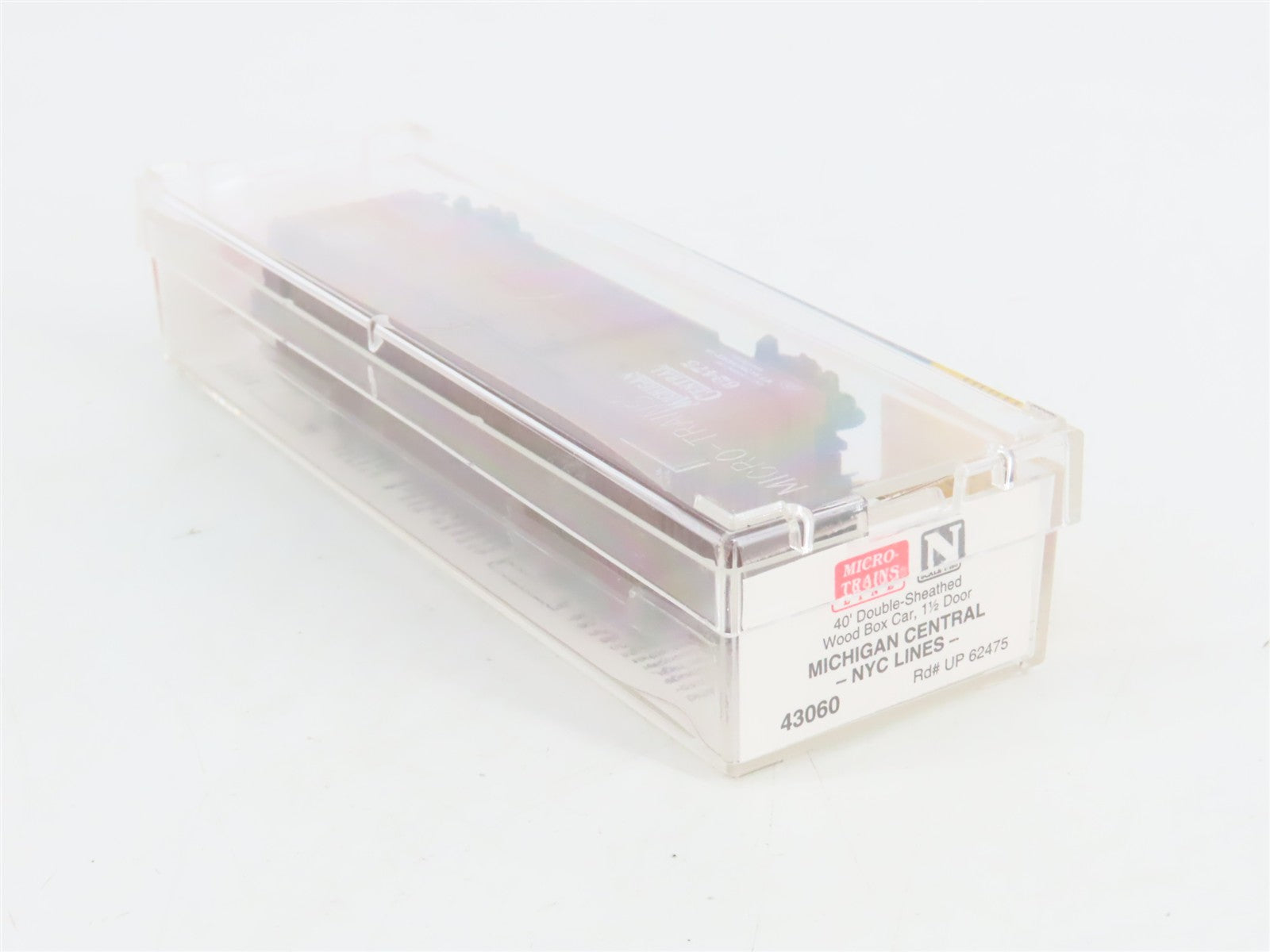 N Scale Micro-Trains MTL 43060 Michigan Central 40' Box Car 62475 RTR