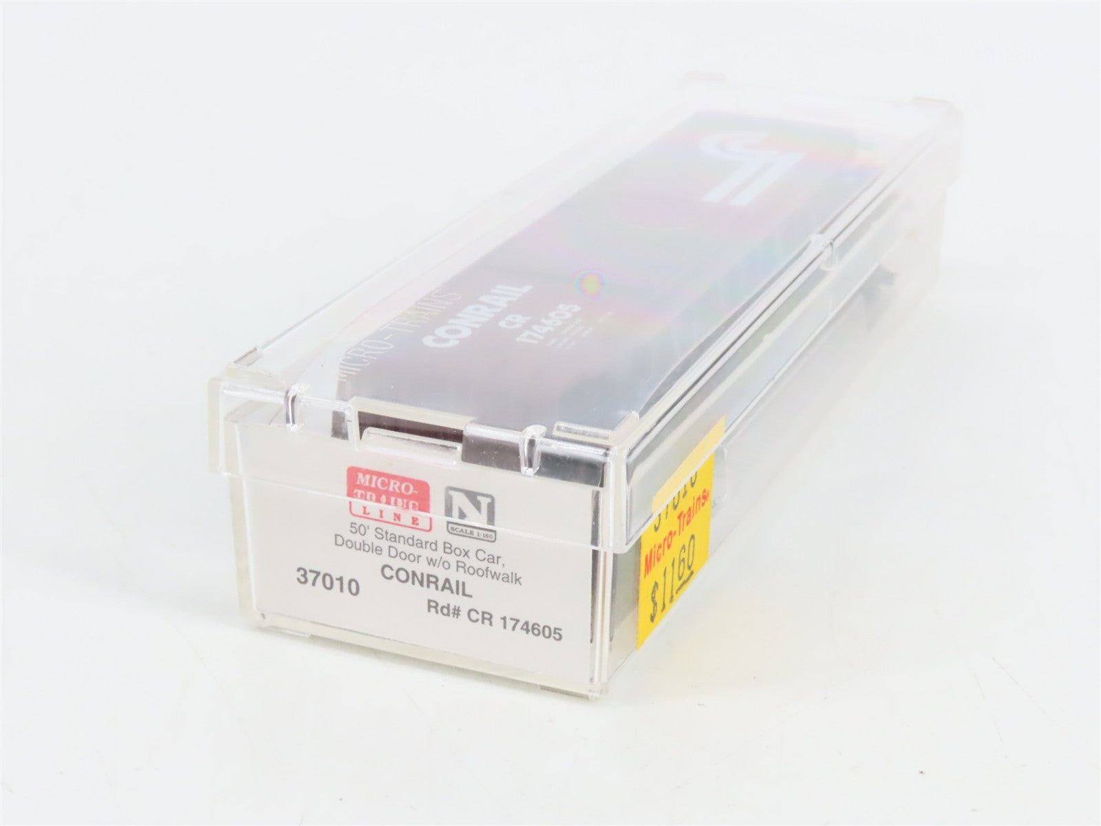 N Scale Micro-Trains MTL 37010 CR Conrail 50' Box Car 174605 RTR