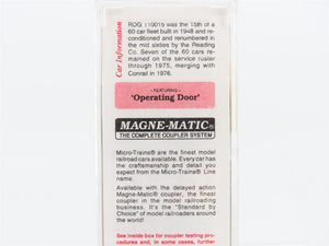 N Scale Micro-Trains MTL 20810 RDG Reading 40' Box Car 110015 RTR